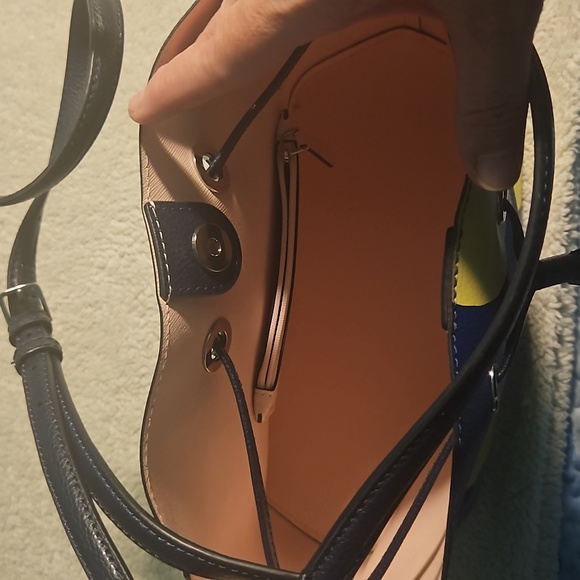 NWT Kate Spade Large Lemon Eva Bucket Bag - Picture 5 of 8